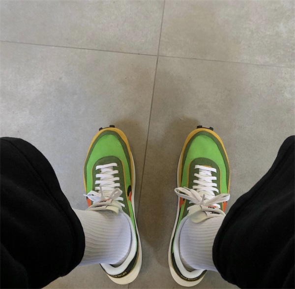 Sacai LDV Waffle "Green Gusto" photo review