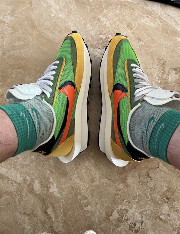 Sacai LDV Waffle "Green Gusto" photo review