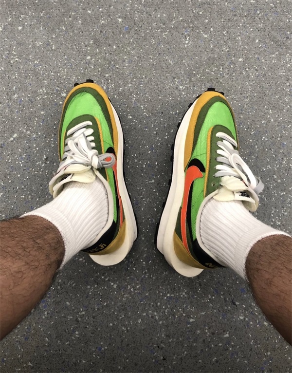 Sacai LDV Waffle "Green Gusto" photo review