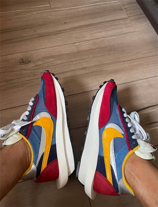 Sacai LDV Waffle “Varsity Blue” photo review