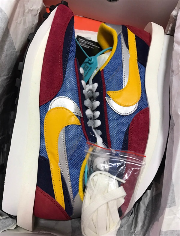 Sacai LDV Waffle “Varsity Blue” photo review