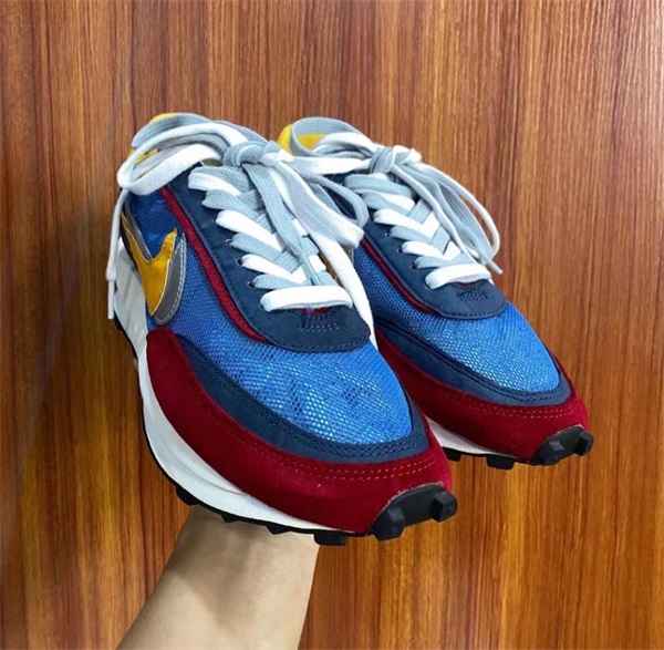 Sacai LDV Waffle “Varsity Blue” photo review