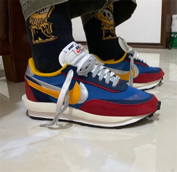 Sacai LDV Waffle “Varsity Blue” photo review