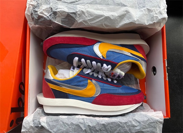 Sacai LDV Waffle “Varsity Blue” photo review