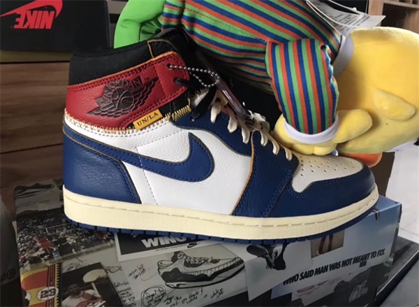 Air Jordan 1 Retro High NRG x Union LA 'Storm Blue' photo review