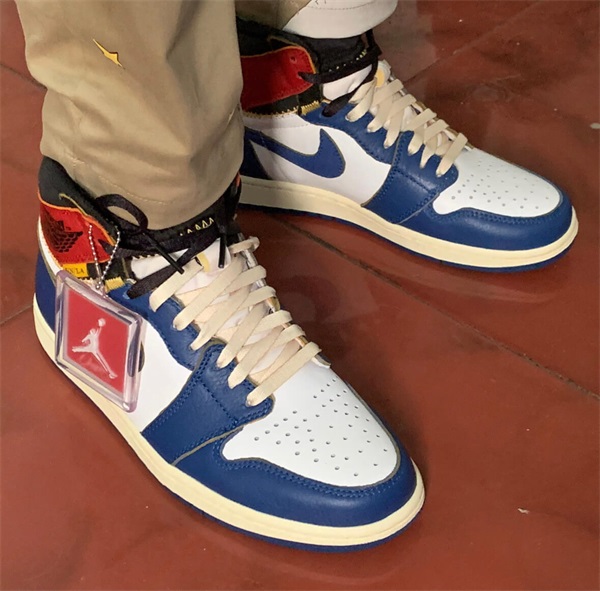 Air Jordan 1 Retro High NRG x Union LA 'Storm Blue' photo review