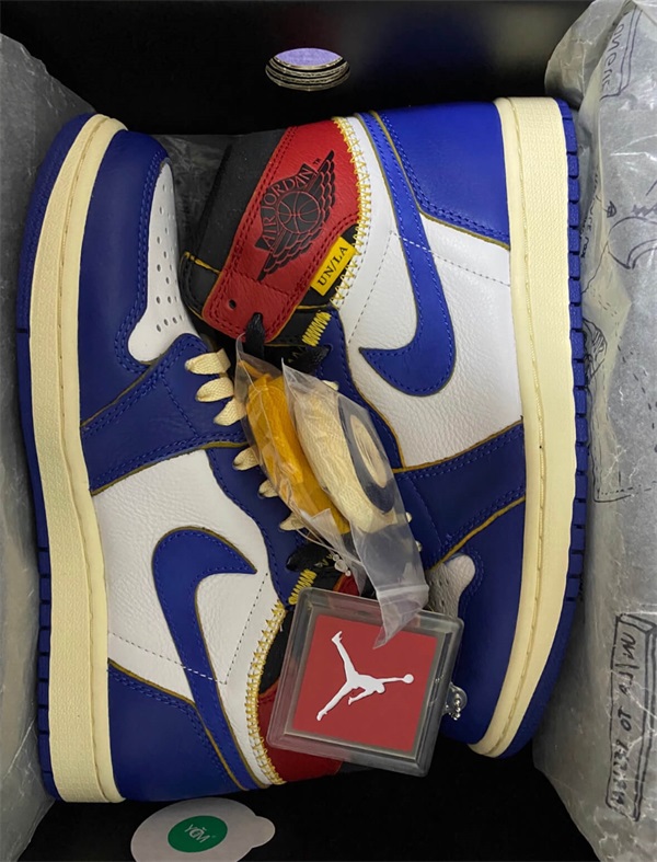 Air Jordan 1 Retro High NRG x Union LA 'Storm Blue' photo review