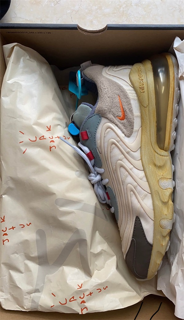 Travis Scott Air Max 270 React “Cactus Trails” photo review