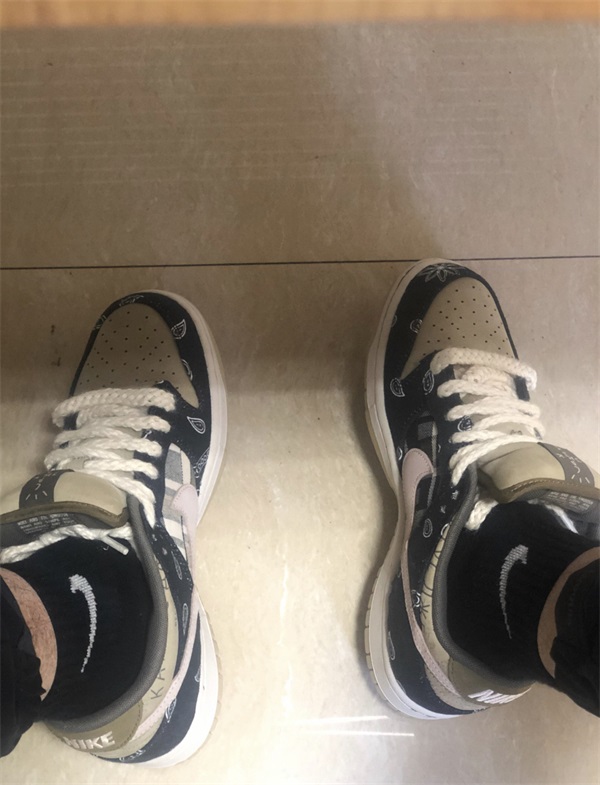 Travis Scott SB Dunk Low "Cactus Jack" photo review