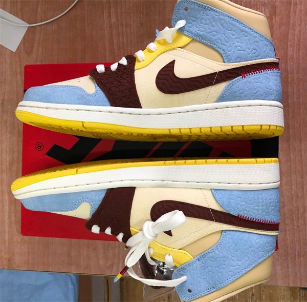 Maison Chateau Jordan 1 Mid “Fearless” photo review