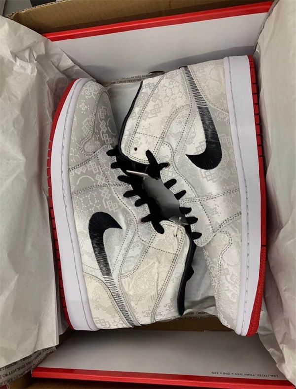 CLOT Jordan 1 Mid “Fearless” photo review
