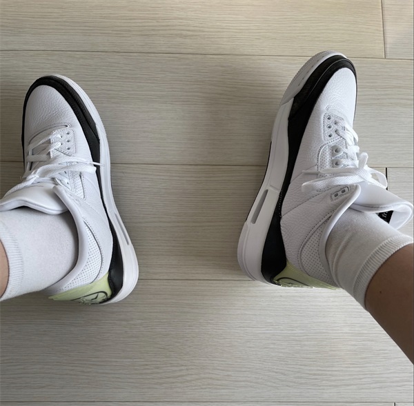 Fragment Design x Air Jordan 3 Retro SP 'White' photo review