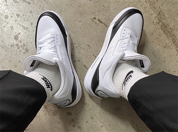 Fragment Design x Air Jordan 3 Retro SP 'White' photo review