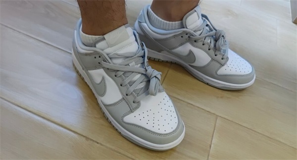 Nike Dunk Low “Grey Fog” photo review