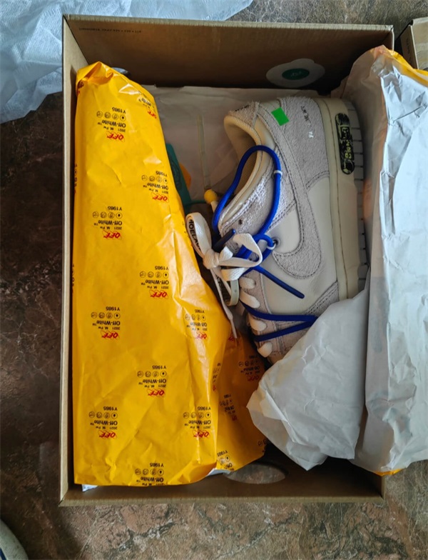 Nike Off-White x Dunk Low 'Lot 32 of 50' photo review