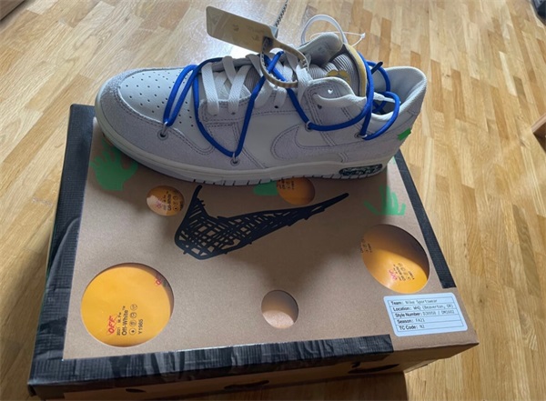 Nike Off-White x Dunk Low 'Lot 32 of 50' photo review