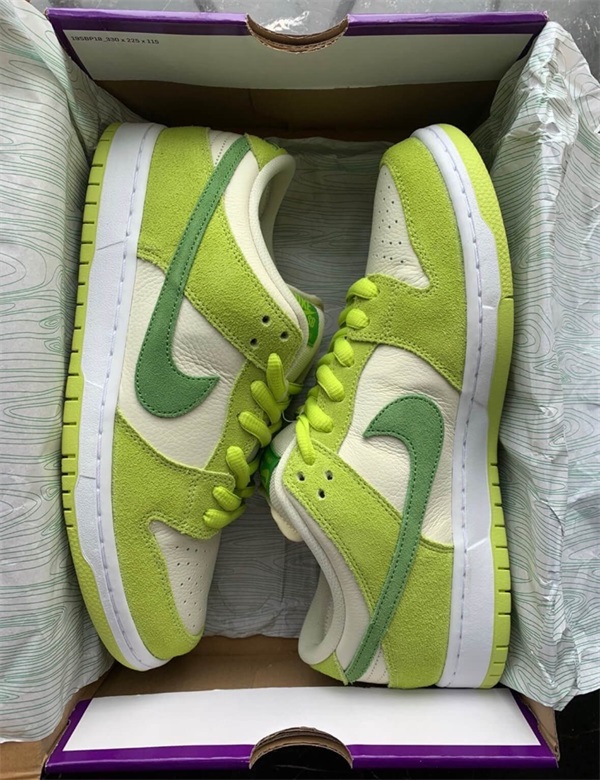 Nike Dunk Low Pro SB 'Fruity Pack - Green Apple' photo review