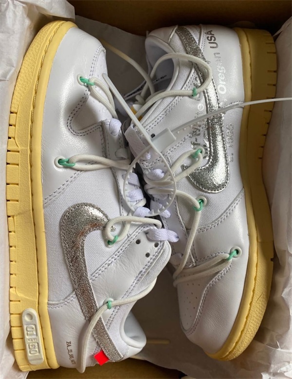 Off-White Dunk Low "Lot 1" photo review